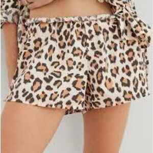 Aerie Animal Print Shorts